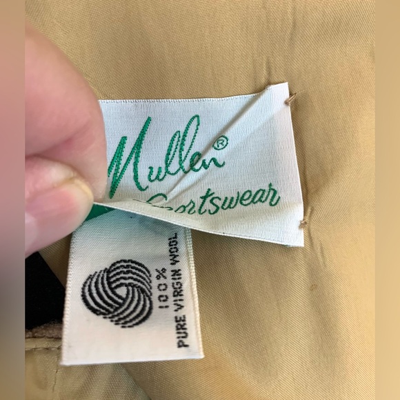 Vintage 100% wool McMullen Sportswear dress - Picture 6 of 11